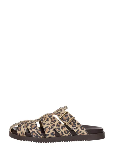 Steve Madden Mamba, dichte slippers voor dames in beige, foto 1 van 4