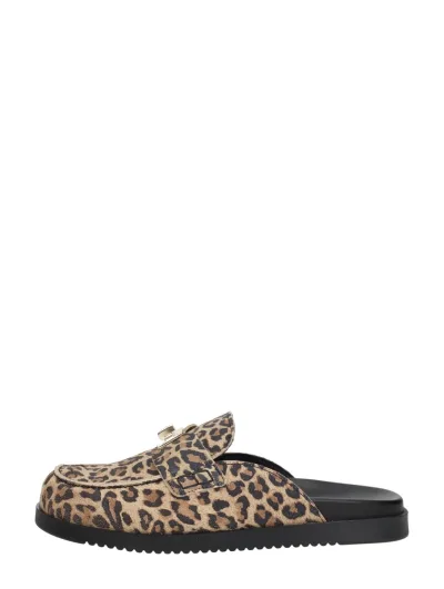 Steve Madden Megg, dichte slippers voor dames in beige, foto 1 van 4
