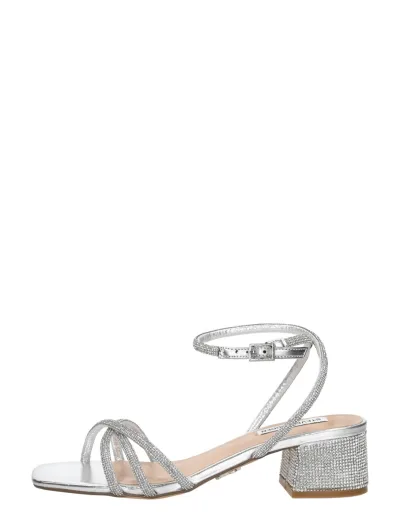 Steve Madden Cerena zilver, sandalen hak voor dames in zilverkleur, foto 1 van 4
