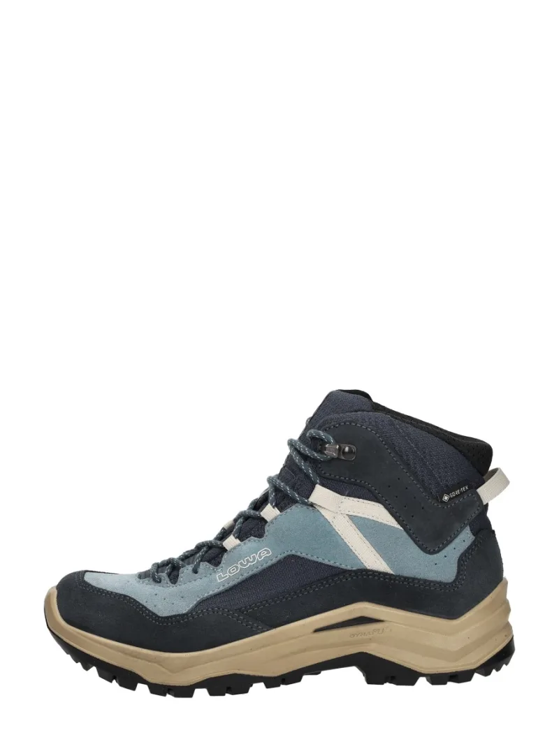 Lowa Ventierra GTX Qc Ws, hoge veterschoenen voor dames in blauw, foto 1 van 4