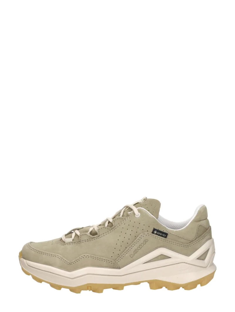 Lowa Maddox Pro LT GTX Lo Ws, lage veterschoenen voor dames in beige