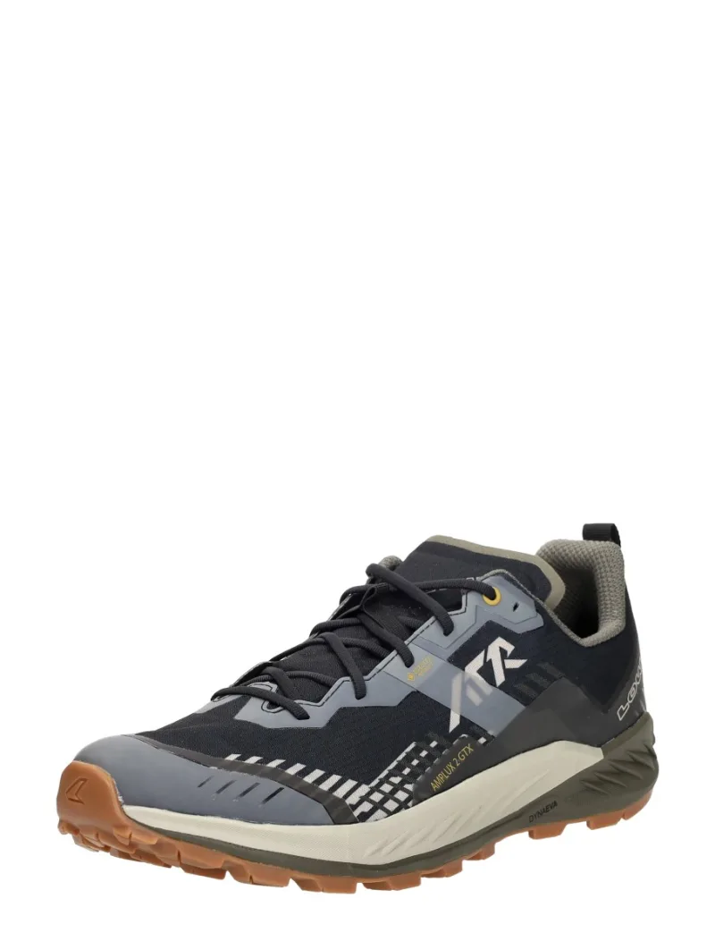Lowa Amplux 2 GTX, lage veterschoenen voor heren in groen, foto 2 van 2