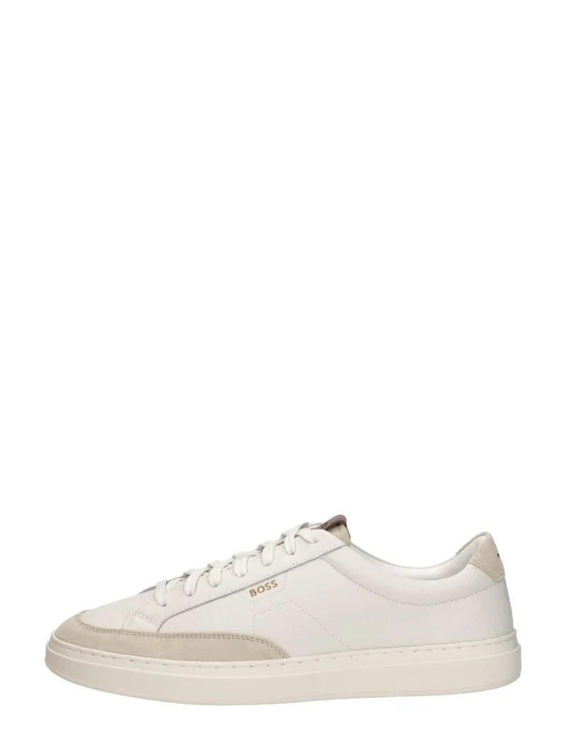 Hugo Boss Kieran Tennis, lage sneakers voor heren in wit