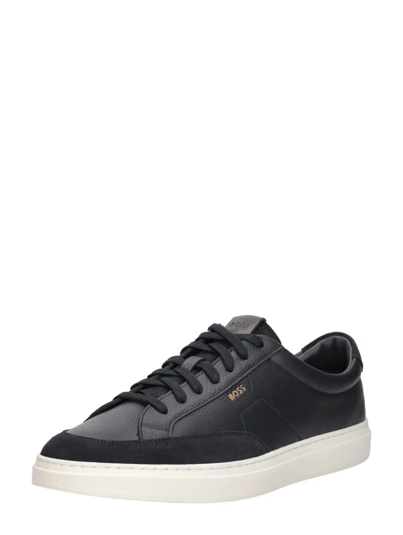 Hugo Boss Kieran Tennis, lage sneakers voor heren in blauw, foto 2 van 2