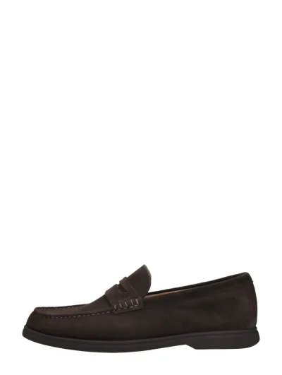 Hugo Boss Sienne Loafer, mocassins & loafers voor heren in donkerbruin, foto 1 van 4