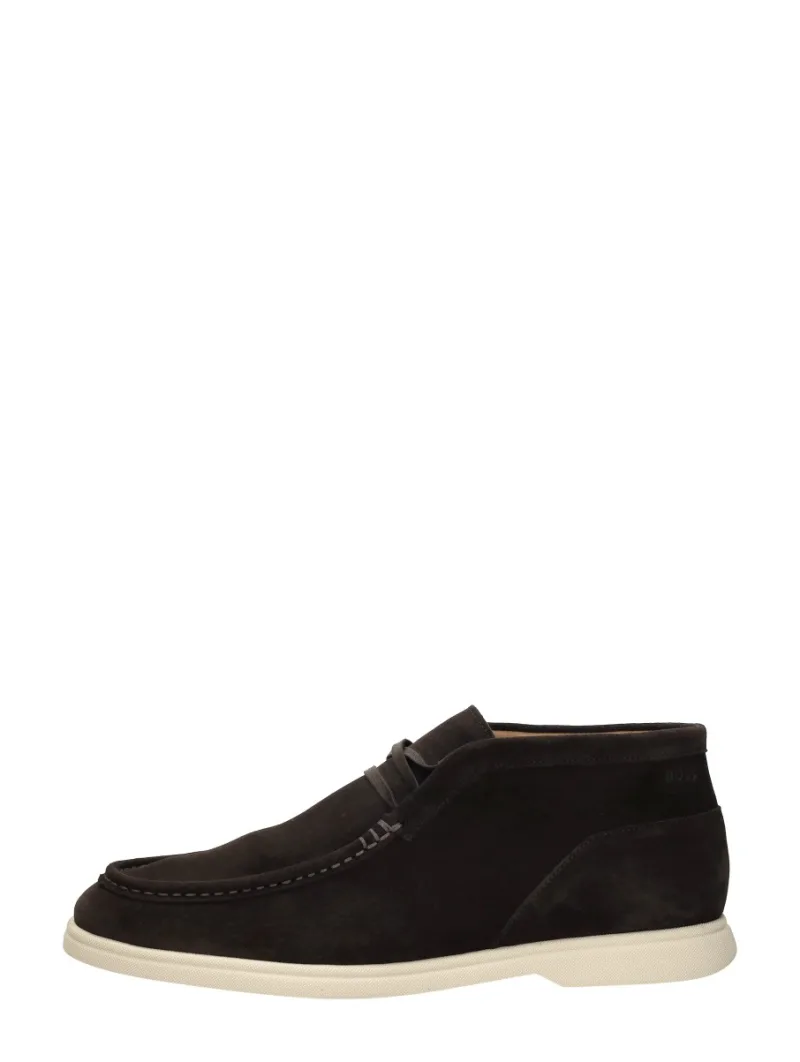 Hugo Boss Sienne Dessert boot, mocassins & loafers voor heren in donkerbruin