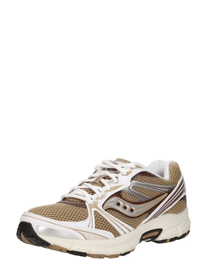 Saucony Grid Legacy, lage sneakers voor heren in beige, foto 2 van 2
