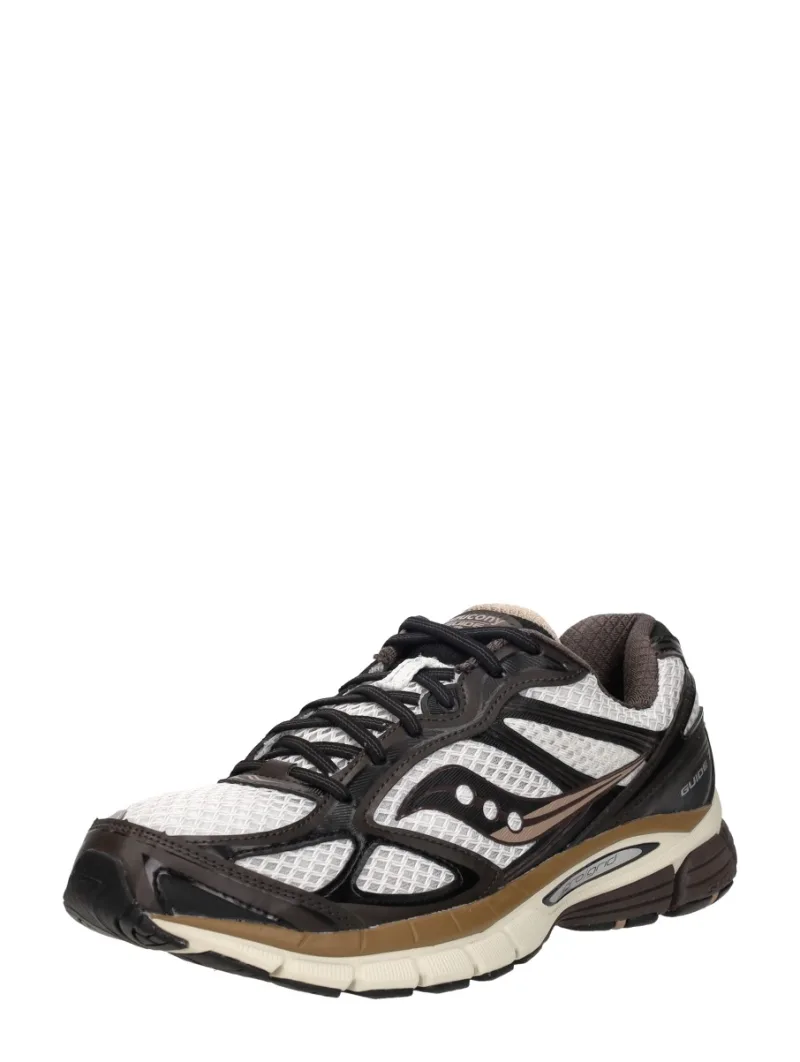 Saucony Progrid Guide 7, lage sneakers voor heren in donkerbruin, foto 2 van 2