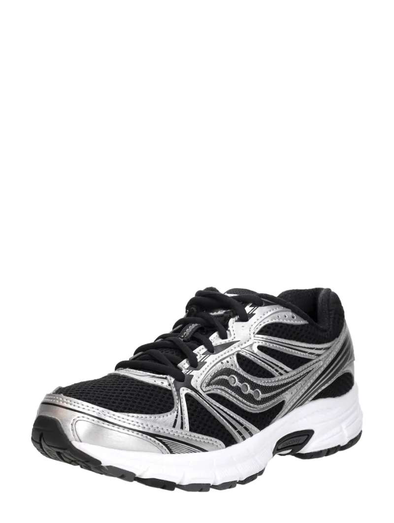 Saucony Grid Legacy, lage sneakers voor dames in zwart, foto 2 van 2