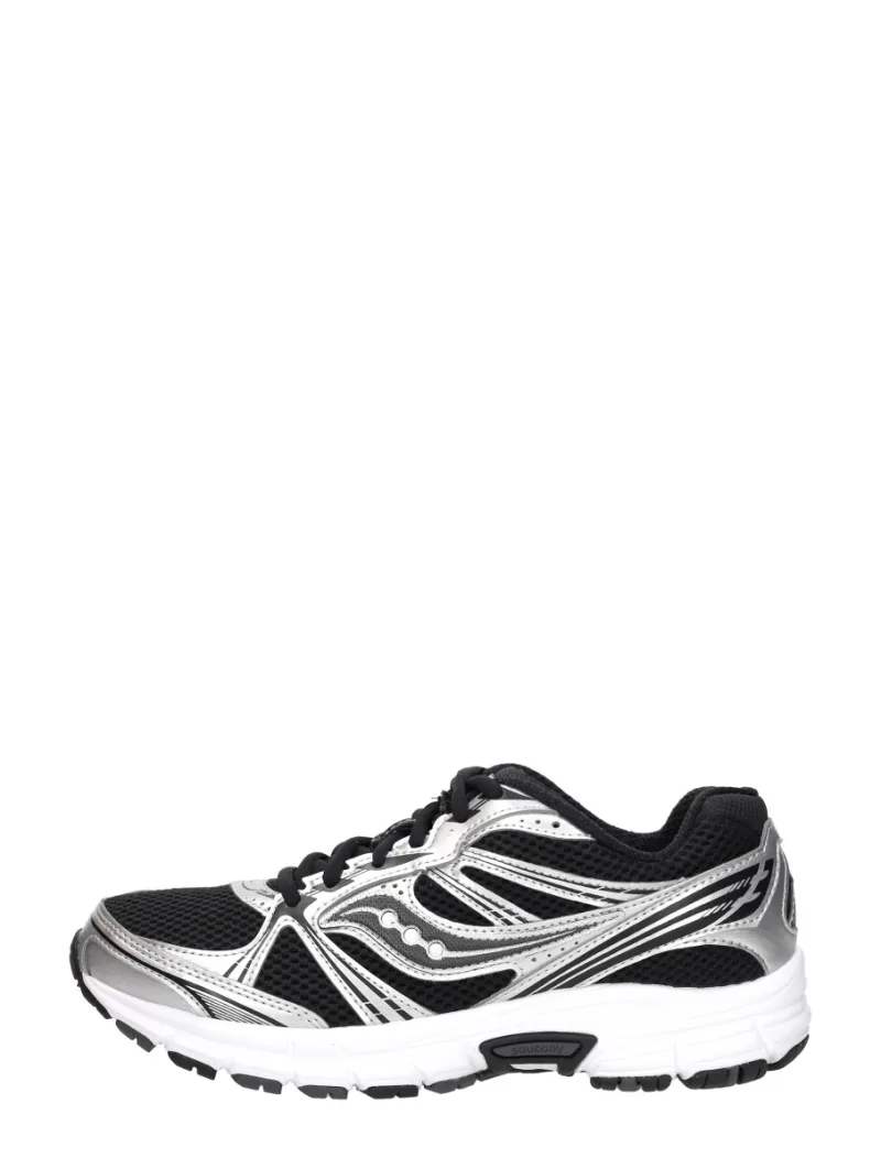 Saucony Grid Legacy, lage sneakers voor dames in zwart