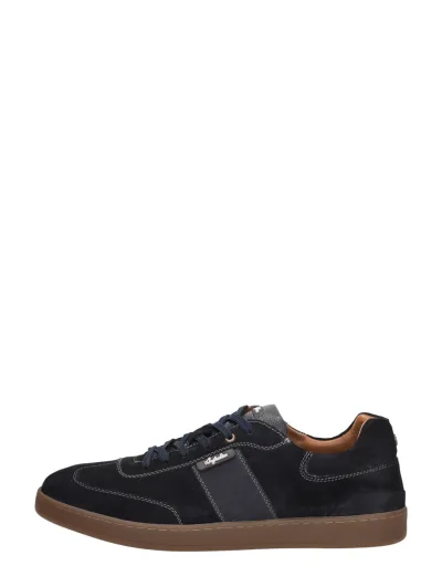 Australian Kylian, lage veterschoenen voor heren in blauw, foto 1 van 4