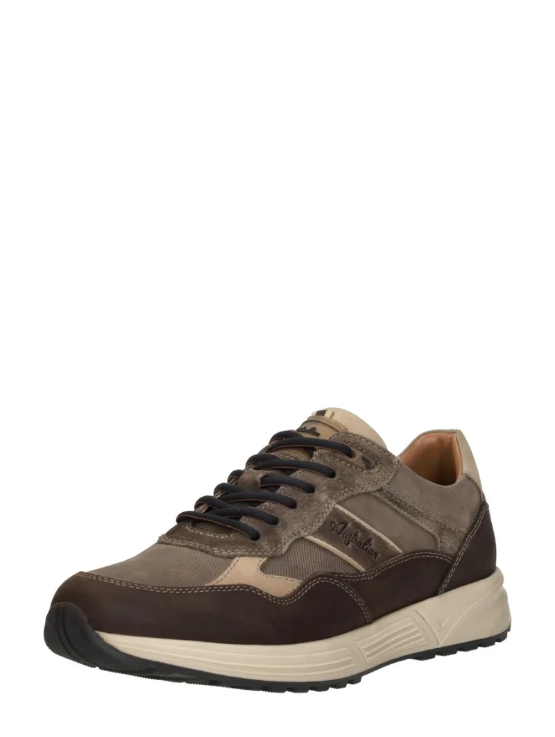 Australian Grants, lage veterschoenen voor heren in taupe, foto 2 van 2