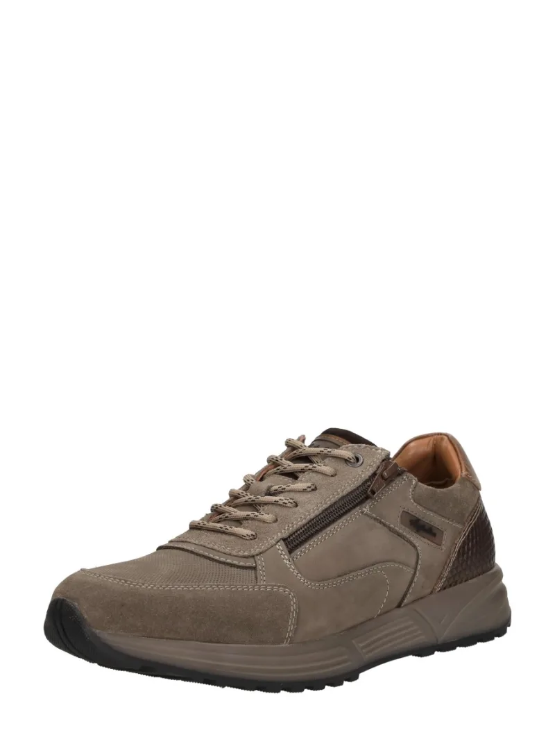 Australian Discover, lage veterschoenen voor heren in taupe, foto 2 van 2