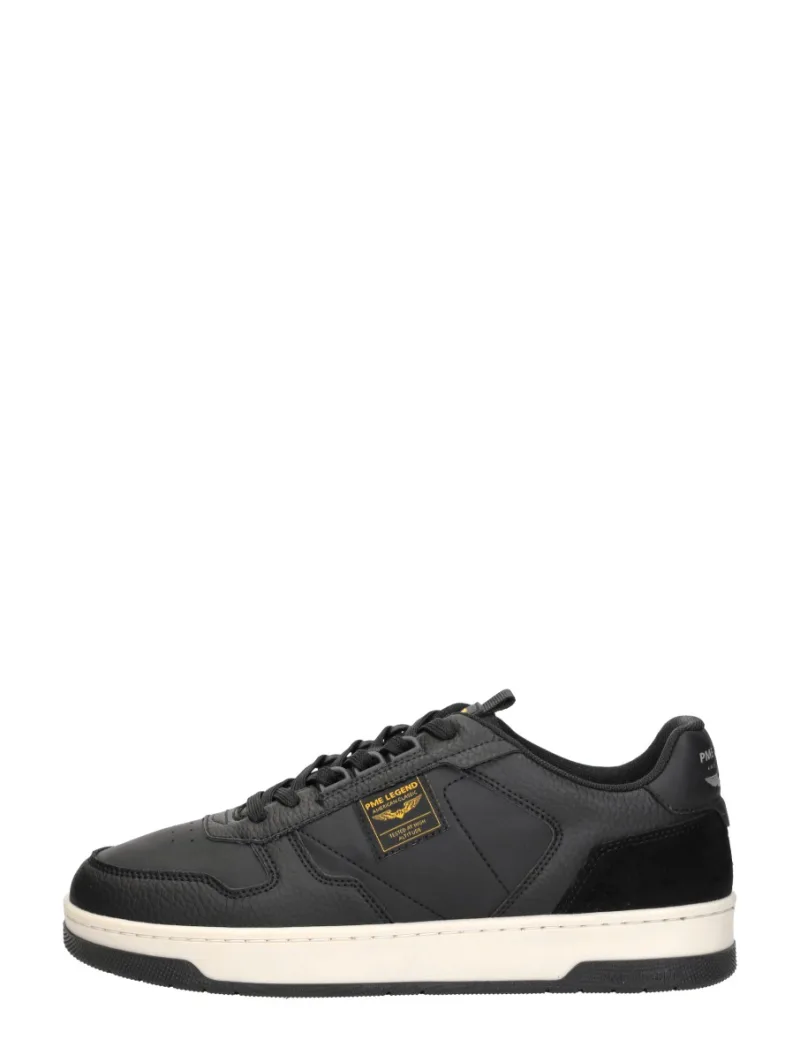 PME Legend Porter CS-10, lage veterschoenen voor heren in zwart