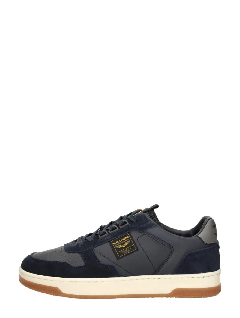 PME Legend Porter CS-10, lage veterschoenen voor heren in blauw