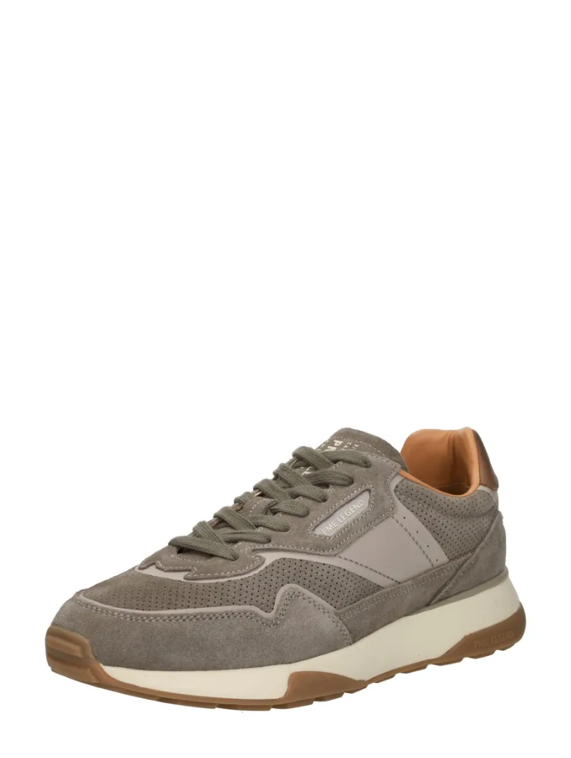 PME Legend Latch RS-10, lage veterschoenen voor heren in taupe, foto 2 van 2