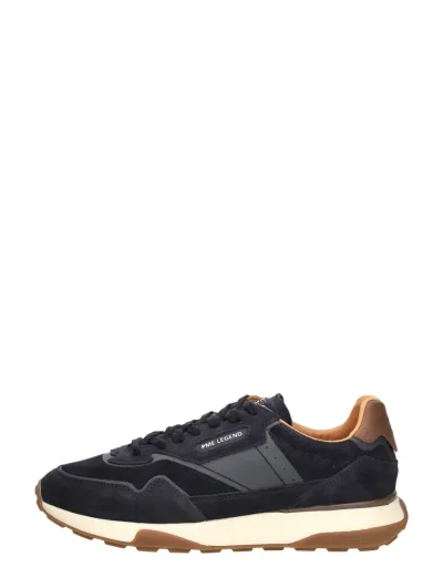 PME Legend Latch RS-10, lage veterschoenen voor heren in blauw, foto 1 van 4