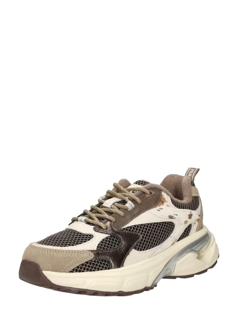 Maruti Roma, lage veterschoenen voor dames in beige, foto 2 van 2