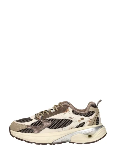 Maruti Roma, lage veterschoenen voor dames in beige, foto 1 van 4