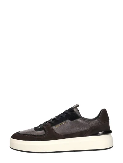 Cruyff Surefire Tennis, lage sneakers voor heren in donkerbruin, foto 1 van 4