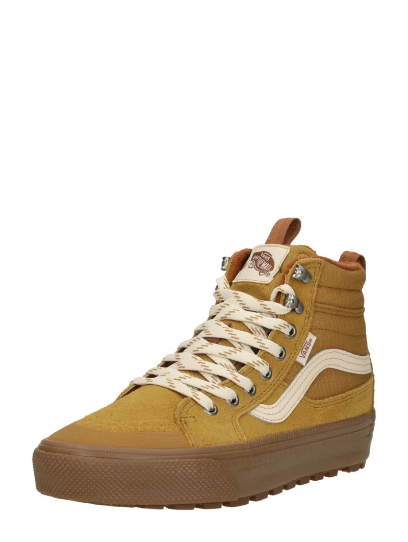 Vans Sk8-Hi Waterproof middel bruin, hoge veterschoenen voor dames in middelbruin, foto 2 van 2