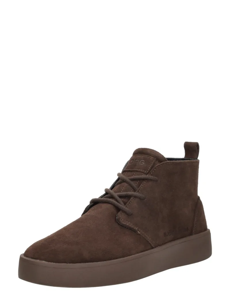 Bjorn Borg Desert Chukka, hoge veterschoenen voor heren in donkerbruin, foto 2 van 2