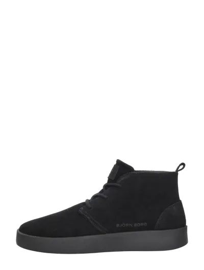 Bjorn Borg Desert Chukka, hoge veterschoenen voor heren in zwart, foto 1 van 4