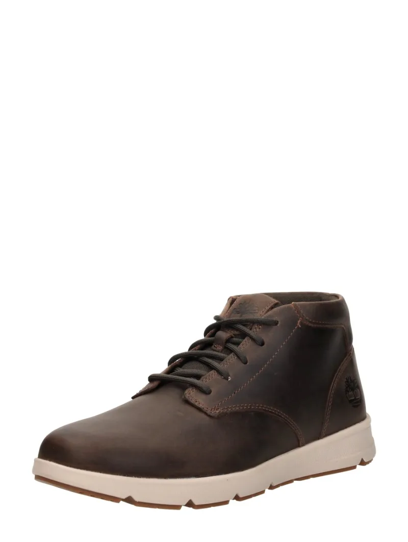 Timberland Parker Street, hoge veterschoenen voor heren in donkerbruin, foto 2 van 2
