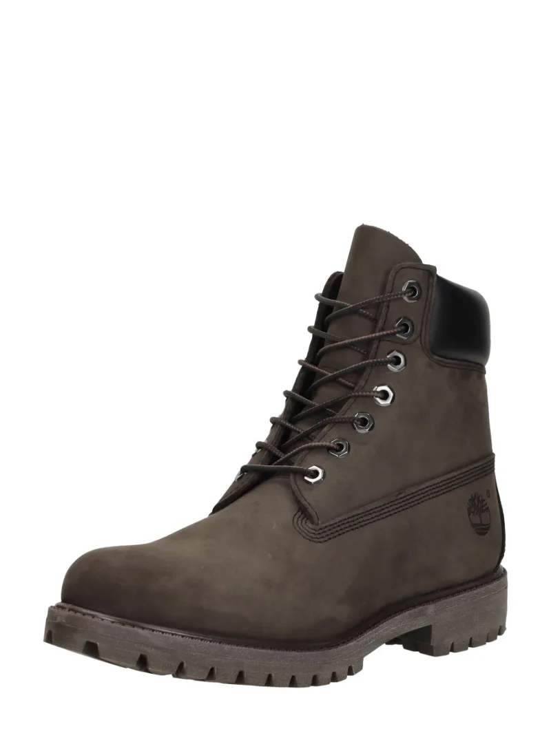 Timberland Premium 6-Inch Boot, hoge veterschoenen voor heren in donkerbruin, foto 2 van 2
