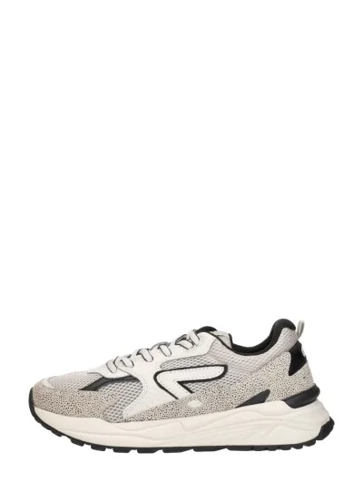 Hub Grid, lage sneakers voor dames in gebroken wit, foto 1 van 4