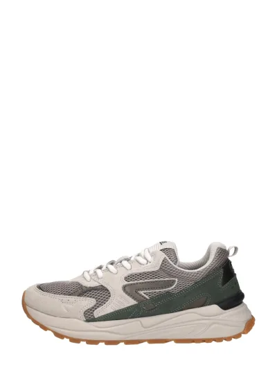 Hub Grid, lage sneakers voor dames in grijs, foto 1 van 4