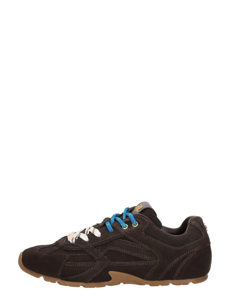 Steve Madden Asiel, lage sneakers voor dames in donkerbruin