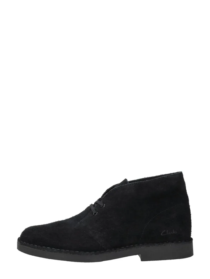 Clarks Desert Bt Evo, hoge veterschoenen voor heren in zwart