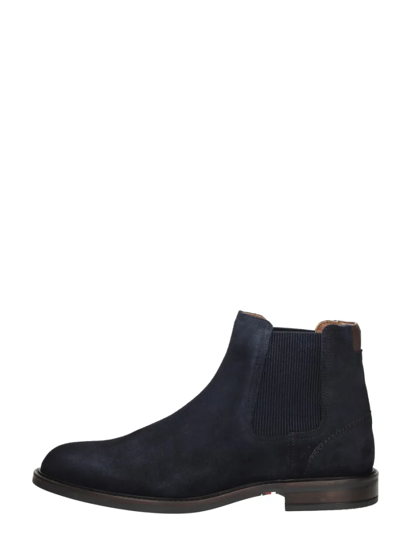 Tommy Hilfiger Corporate Dressy Suede Chelsea, enkellaarsjes & boots voor heren in blauw