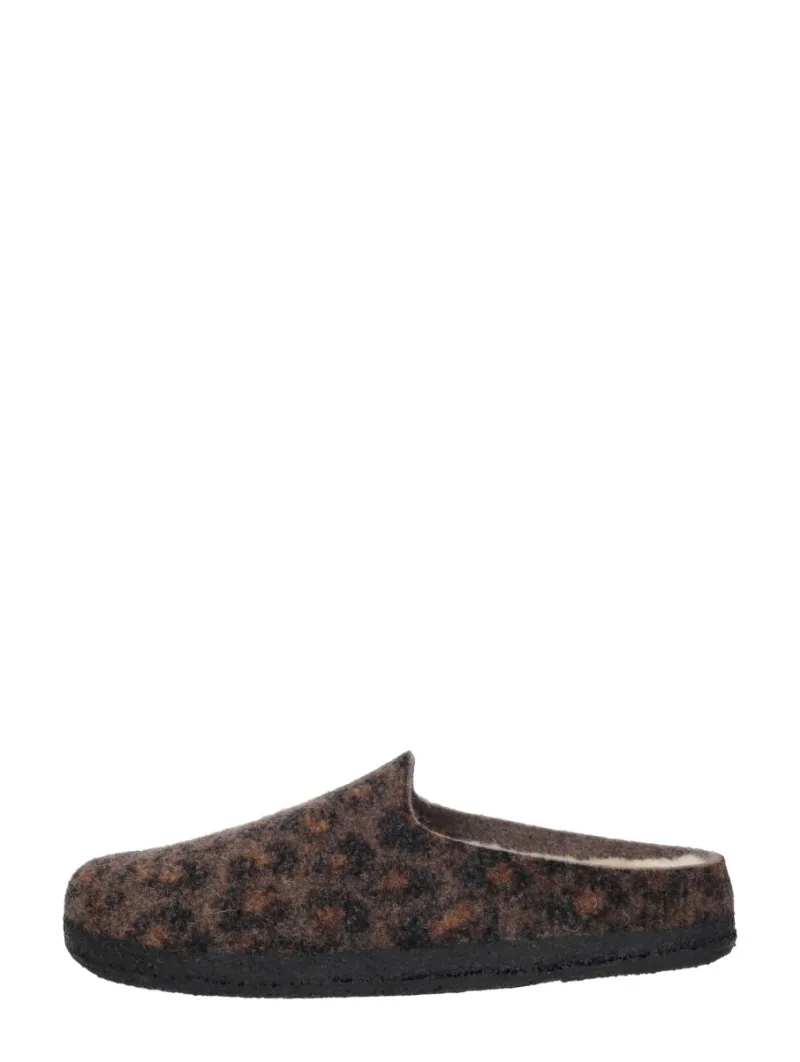 Birkenstock Amsterdam Wrapped, open pantoffels voor dames in cognac