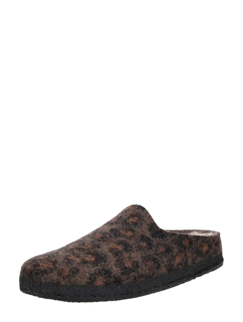 Birkenstock Amsterdam Wrapped, open pantoffels voor dames in cognac, foto 2 van 2