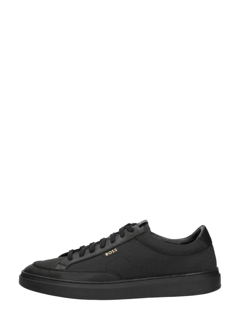 Hugo Boss Kieran Tennis, lage sneakers voor heren in zwart