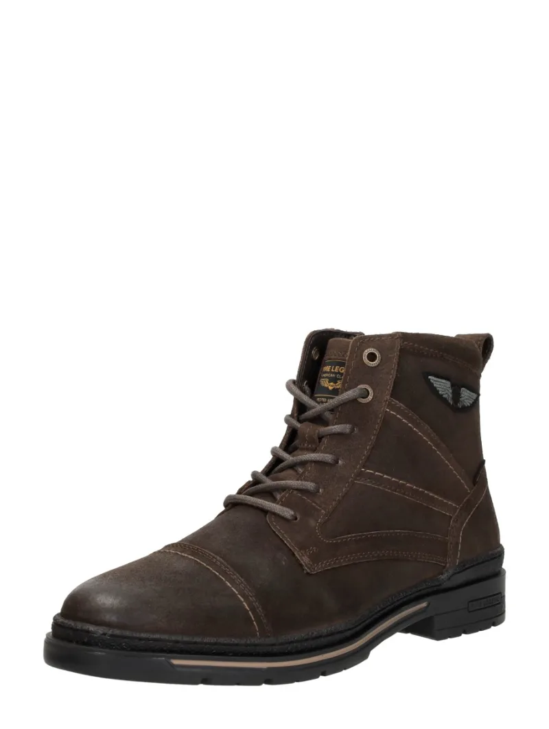 PME Legend Tarmac LB-10, hoge veterschoenen voor heren in donkerbruin, foto 2 van 2