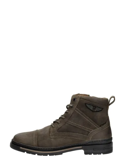 PME Legend Tarmac LB-10, hoge veterschoenen voor heren in groen, foto 1 van 4