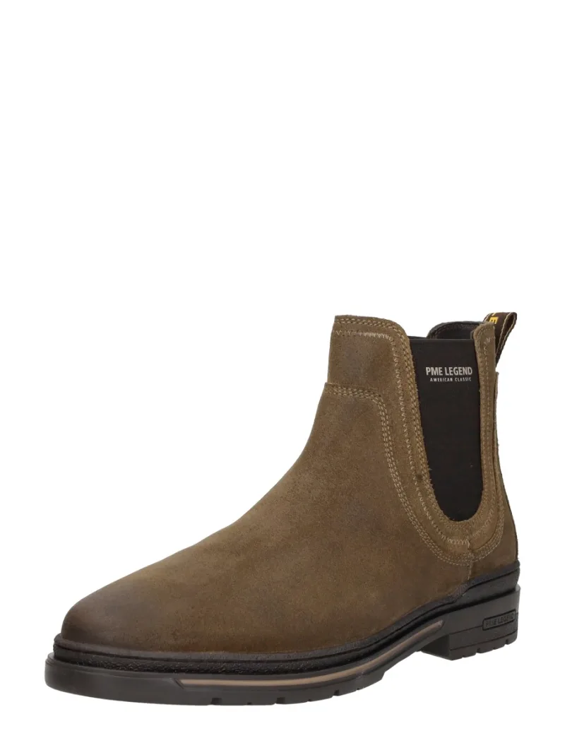 PME Legend Tarmac CB-10, enkellaarsjes & boots voor heren in taupe, foto 2 van 2