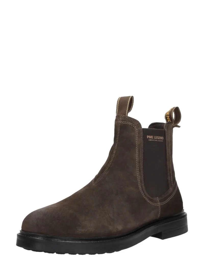 PME Legend Yoke CB-10, enkellaarsjes & boots voor heren in donkerbruin, foto 2 van 2