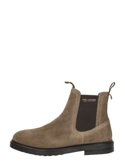 PME Legend Yoke CB-10, enkellaarsjes & boots voor heren in taupe, foto 1 van 4
