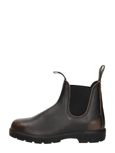 Blundstone 2440 Classic, enkellaarsjes plat voor dames in donkerbruin, foto 1 van 4