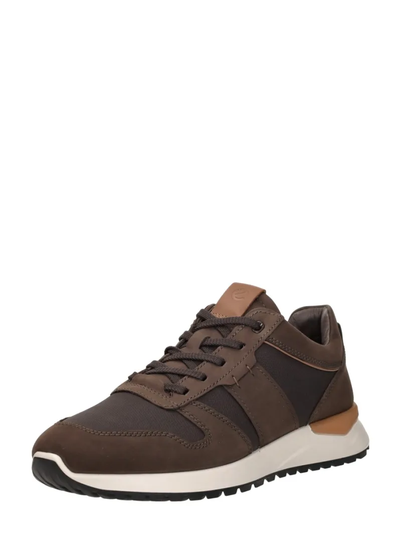 ECCO Astir Neo, lage veterschoenen voor heren in donkerbruin, foto 2 van 2