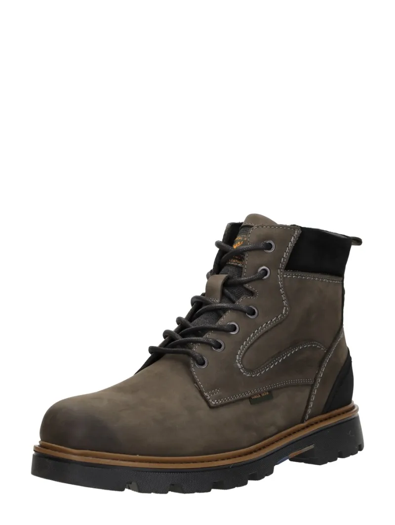 Sub55 Veterschoenen Hoog, hoge veterschoenen voor heren in taupe, foto 2 van 2