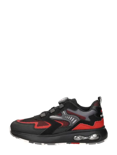 Red Rag Sneakers Laag, lage sneakers voor jongens in rood, foto 1 van 4