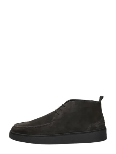 Sub55 Veterschoenen Hoog, hoge veterschoenen voor heren in taupe, foto 1 van 4