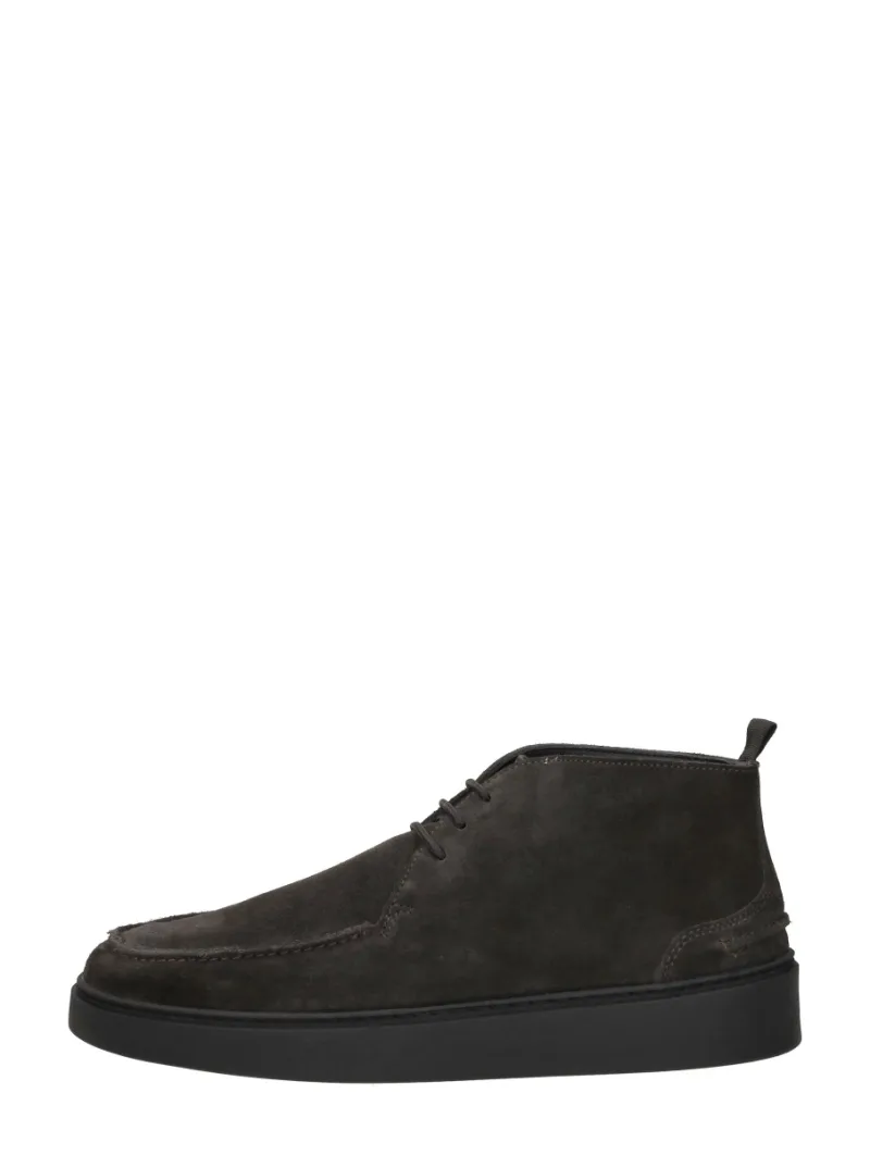 Sub55 Veterschoenen Hoog, hoge veterschoenen voor heren in taupe