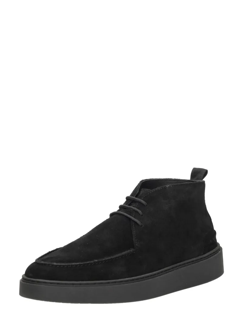 Sub55 Veterschoenen Hoog, hoge veterschoenen voor heren in zwart, foto 2 van 2