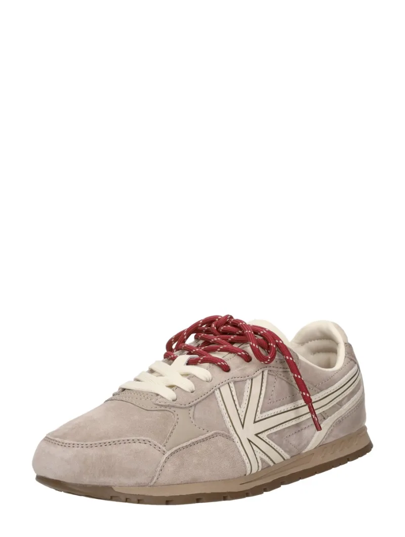 Kaotiko Sneakers Laag, lage sneakers voor dames in beige, foto 2 van 2
